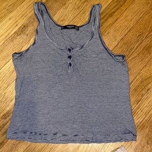 Navy&White Striped tank top